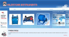 Desktop Screenshot of milestoneinstruments.com